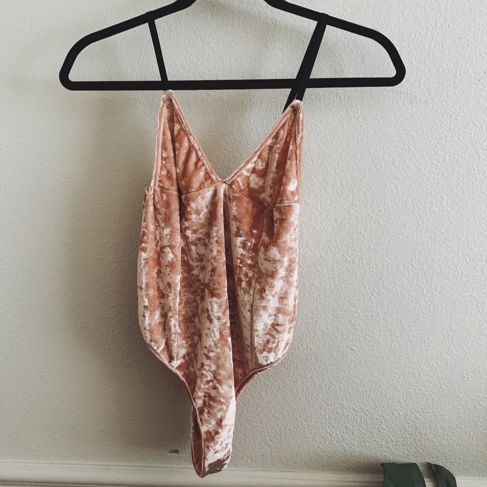 Velvet Pink Bodysuit